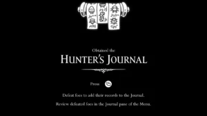 silksong get hunters journal location popup