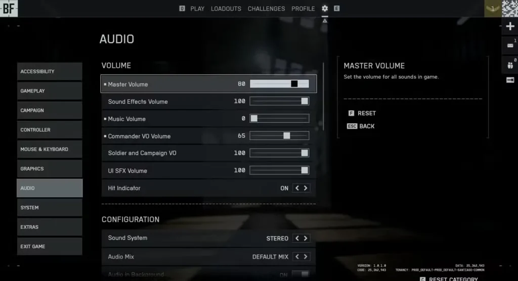 Best Audio Settings in Battlefield 6