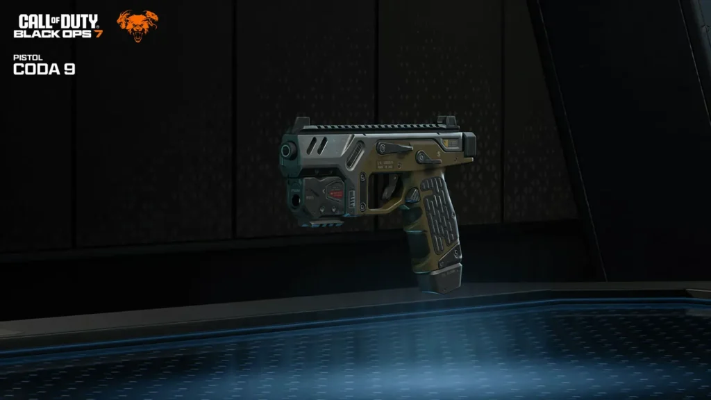CODA 9 Pistol in Black Ops 7