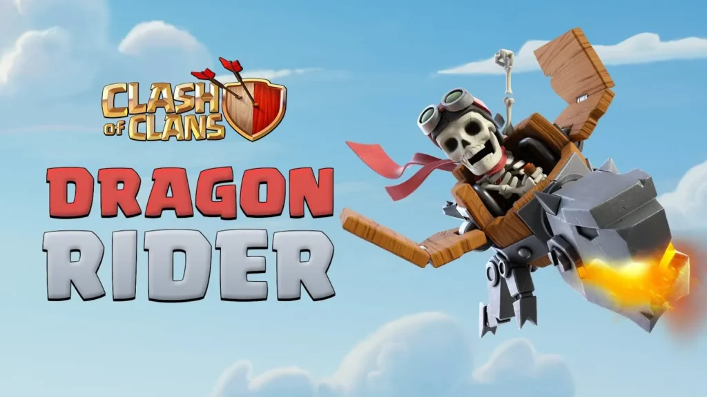 Dragon Rider - Clash Of Clans